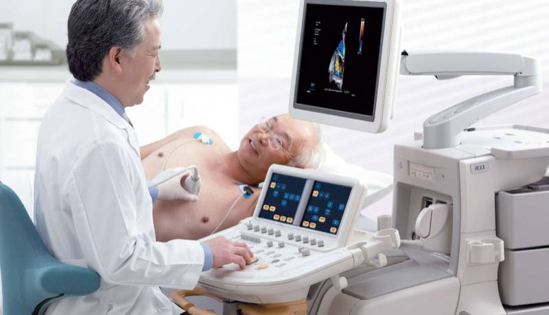 فحص القلب بالموجات الصوتية (ECHO) الأشعة التشخيصية
